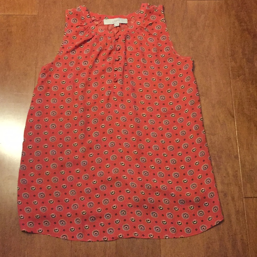 Loft Shell. Nwot. Pretty Rusty Orange Color - image 1